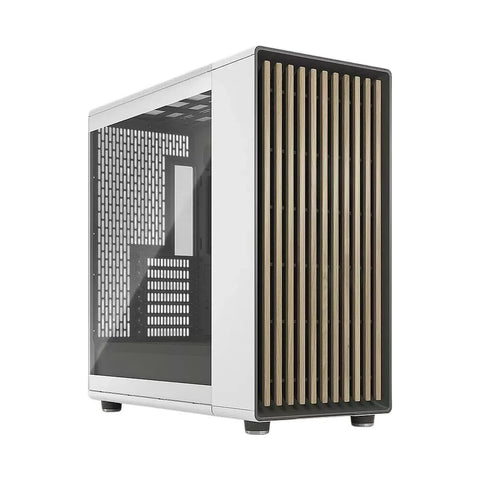 Fractal Design North XL Chalk TG Clear - Blanc — vue principale
