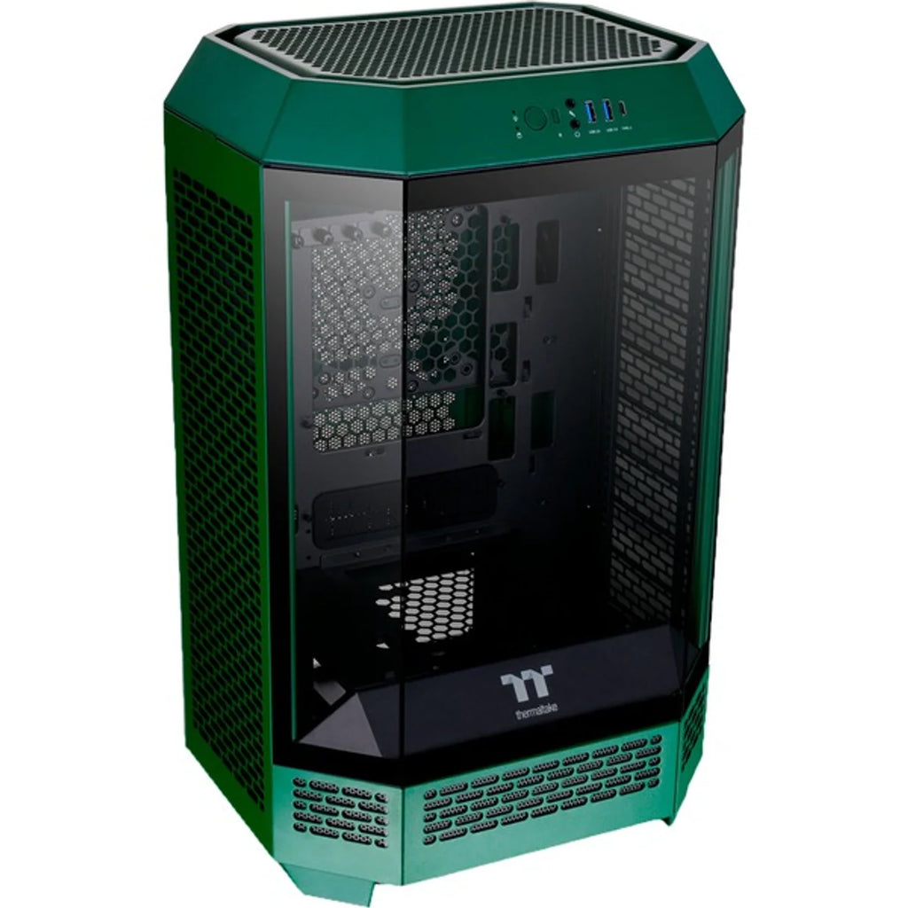 Thermaltake The Tower 300 — Vert racing — vue 2