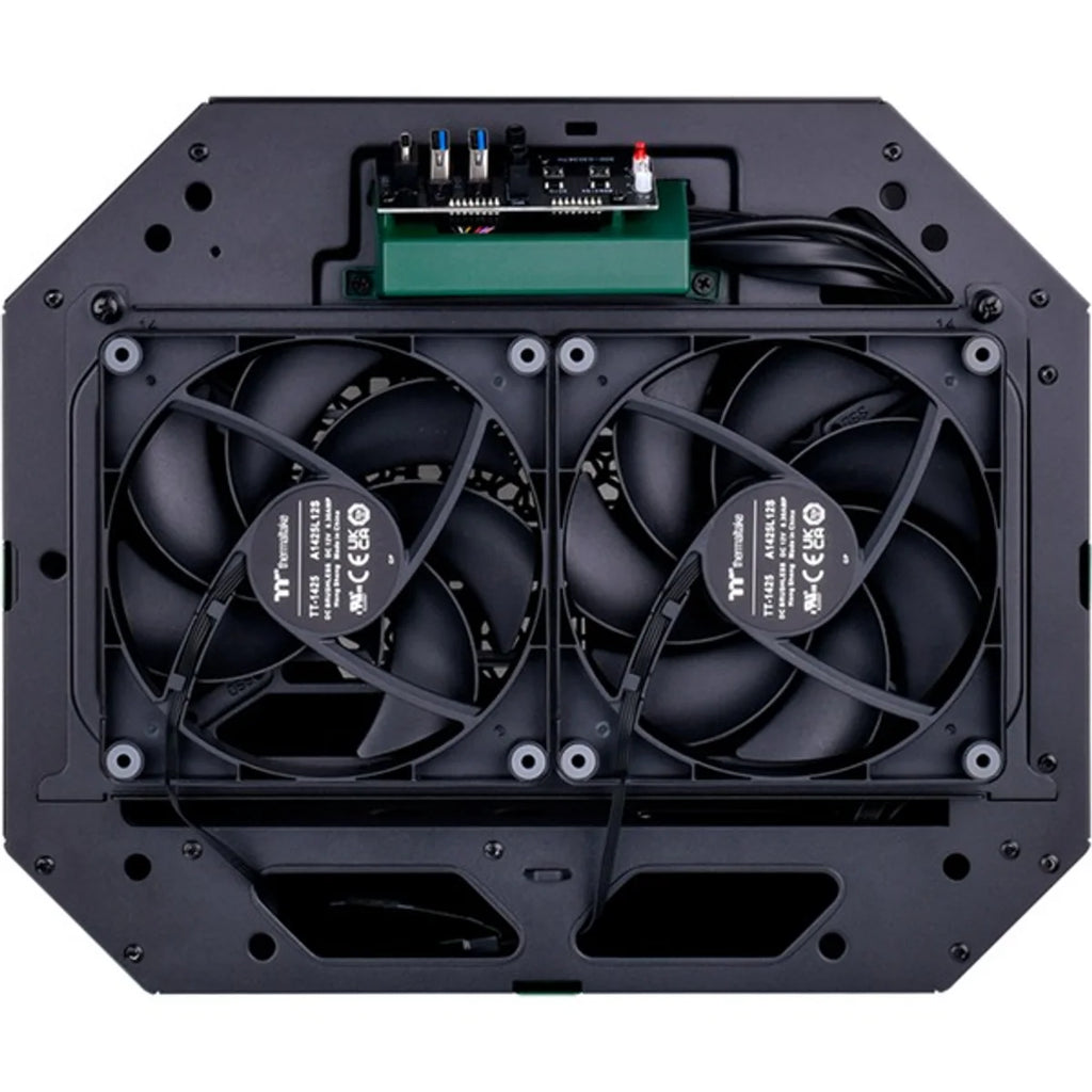 Thermaltake The Tower 300 — Vert racing — vue 12