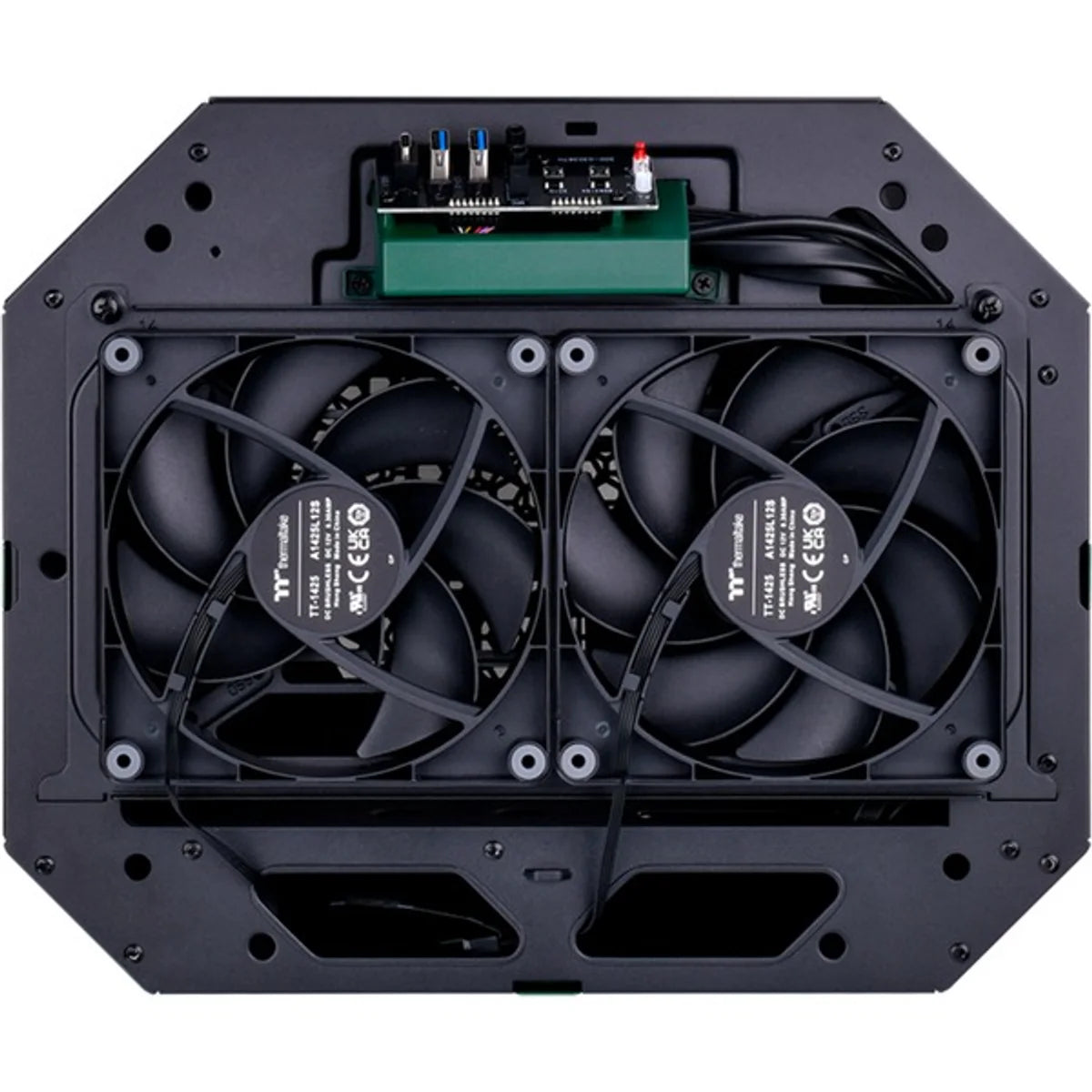 Thermaltake The Tower 300 — Vert racing — vue 12