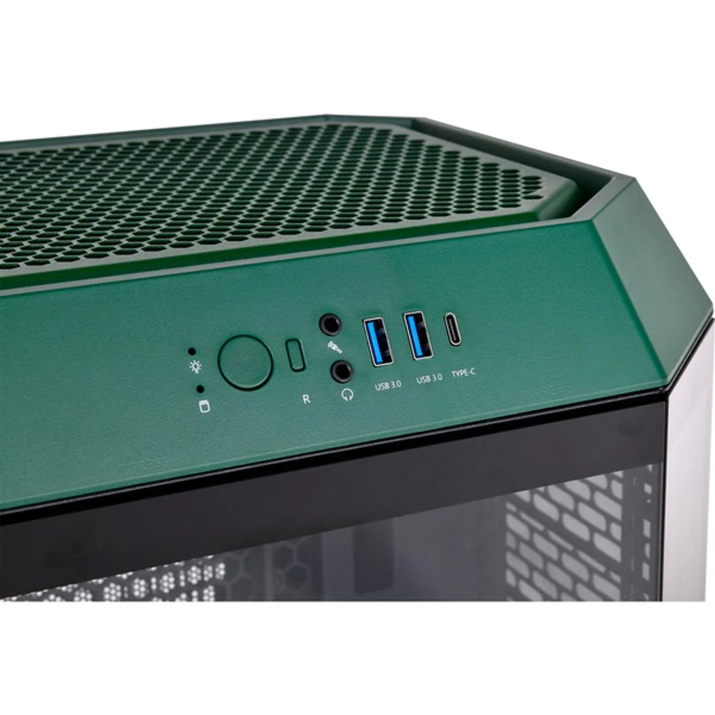 Thermaltake The Tower 300 — Vert racing — vue 13