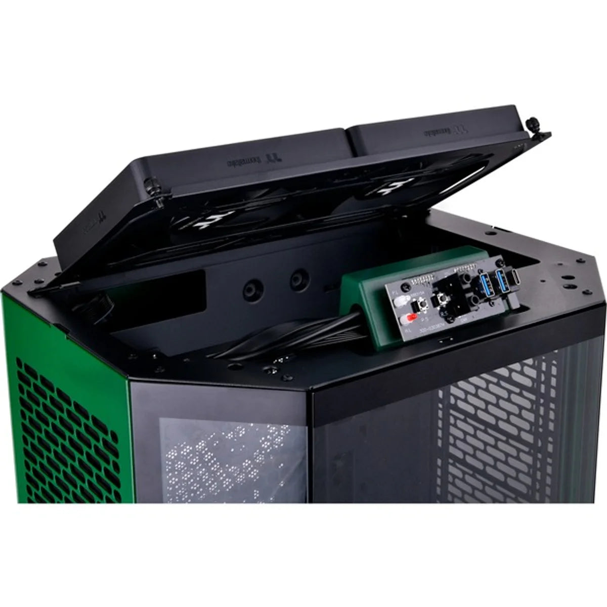 Thermaltake The Tower 300 — Vert racing — vue 14