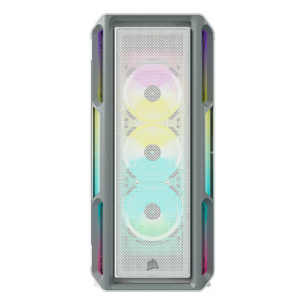 Corsair iCUE 5000T RGB — Blanc — vue 3