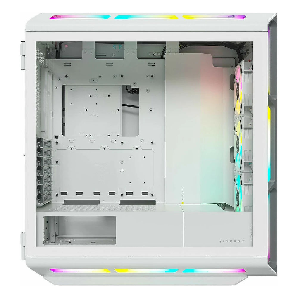Corsair iCUE 5000T RGB — Blanc — vue 5