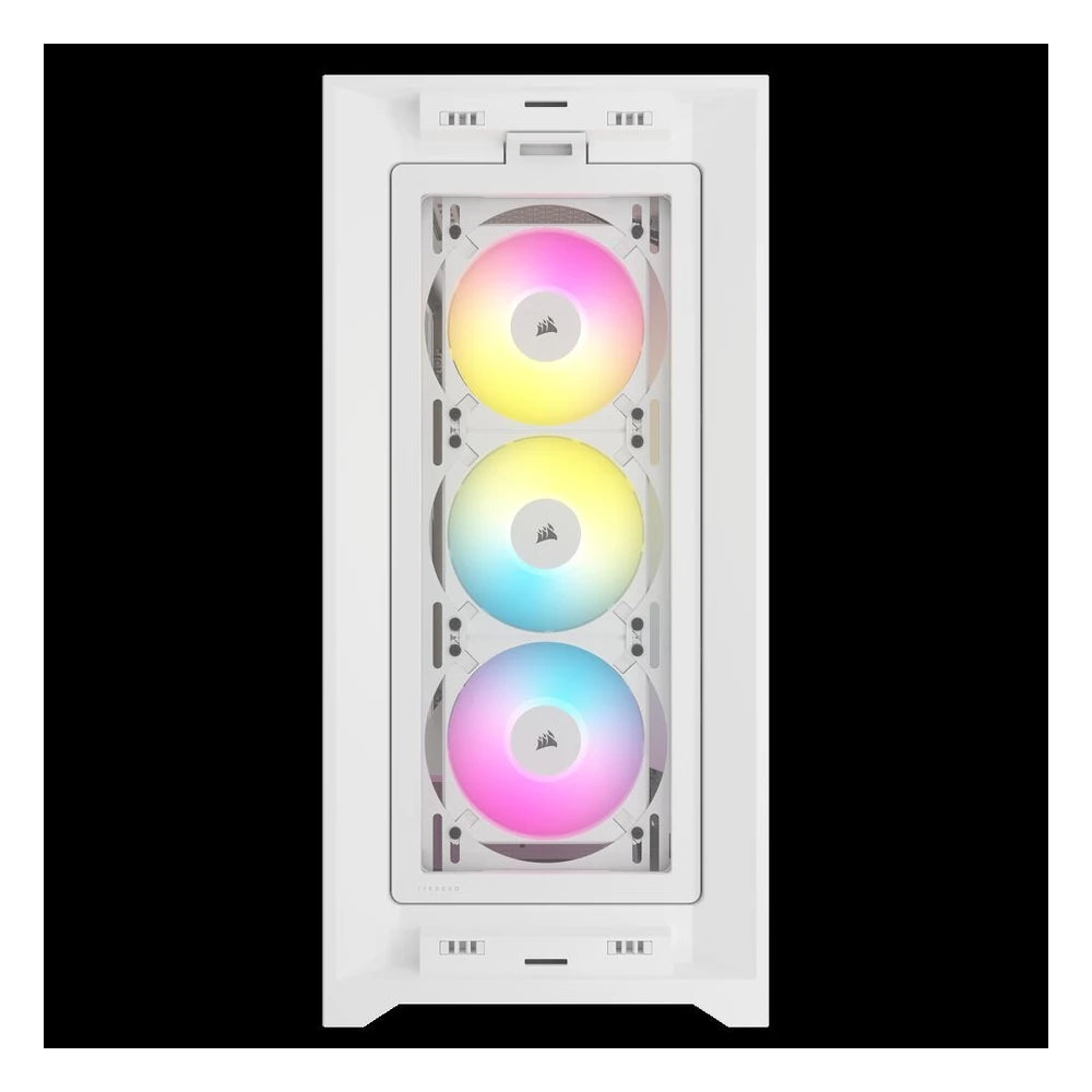 Corsair iCue 5000D RGB Airflow - Blanc — vue 3