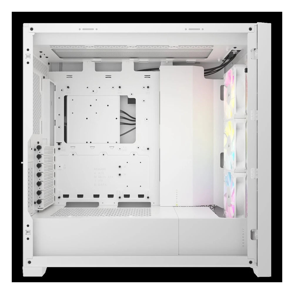 Corsair iCue 5000D RGB Airflow - Blanc — vue 4