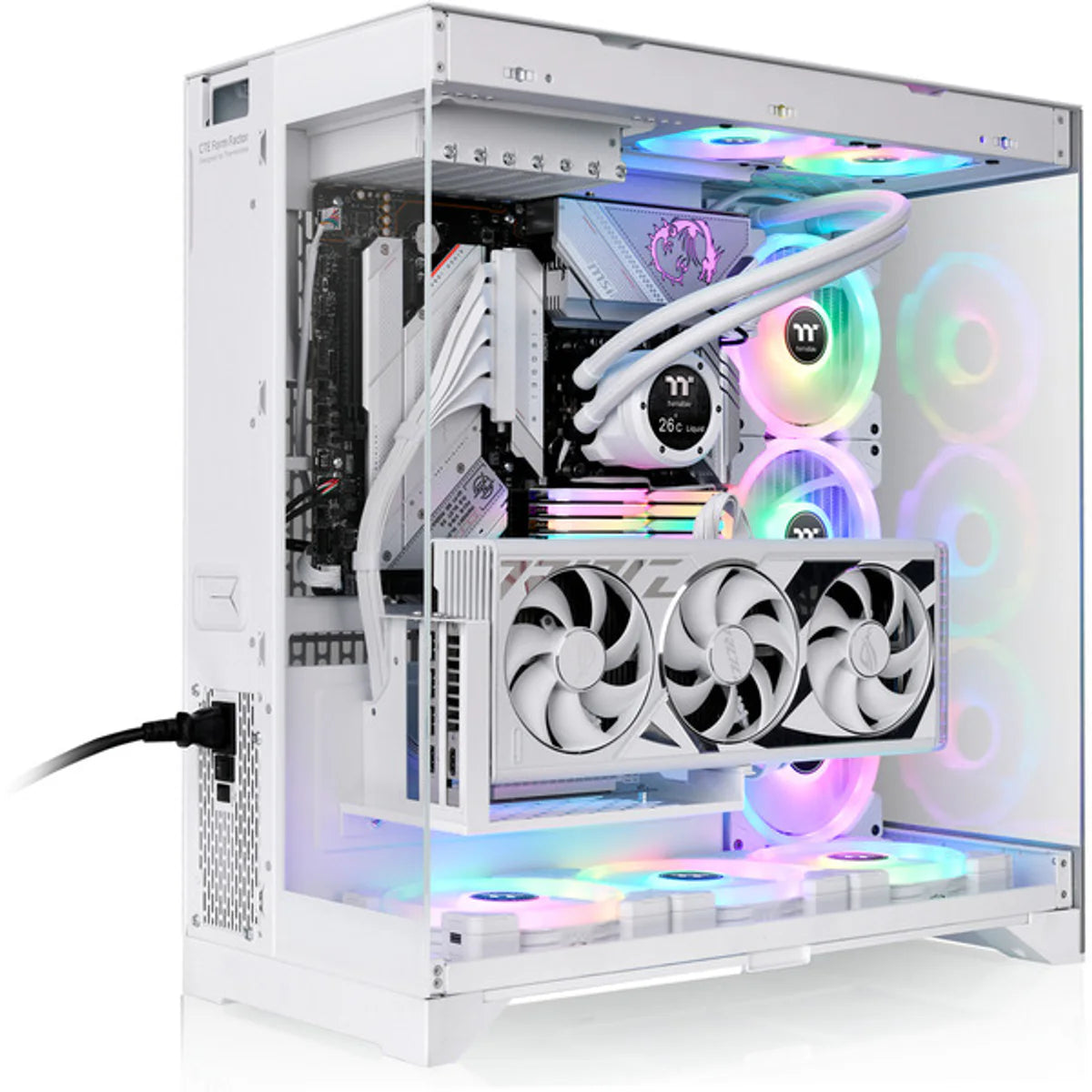 Thermaltake CTE E550 TG — Blanc — vue 13