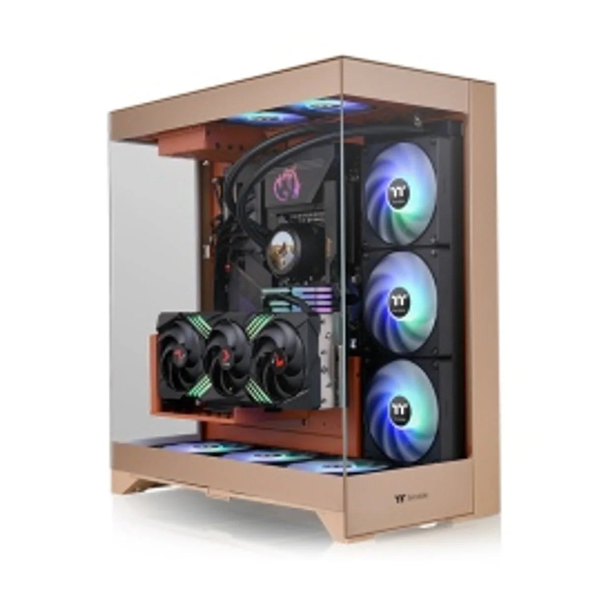 Thermaltake CTE E550 TG — Sable — vue principale
