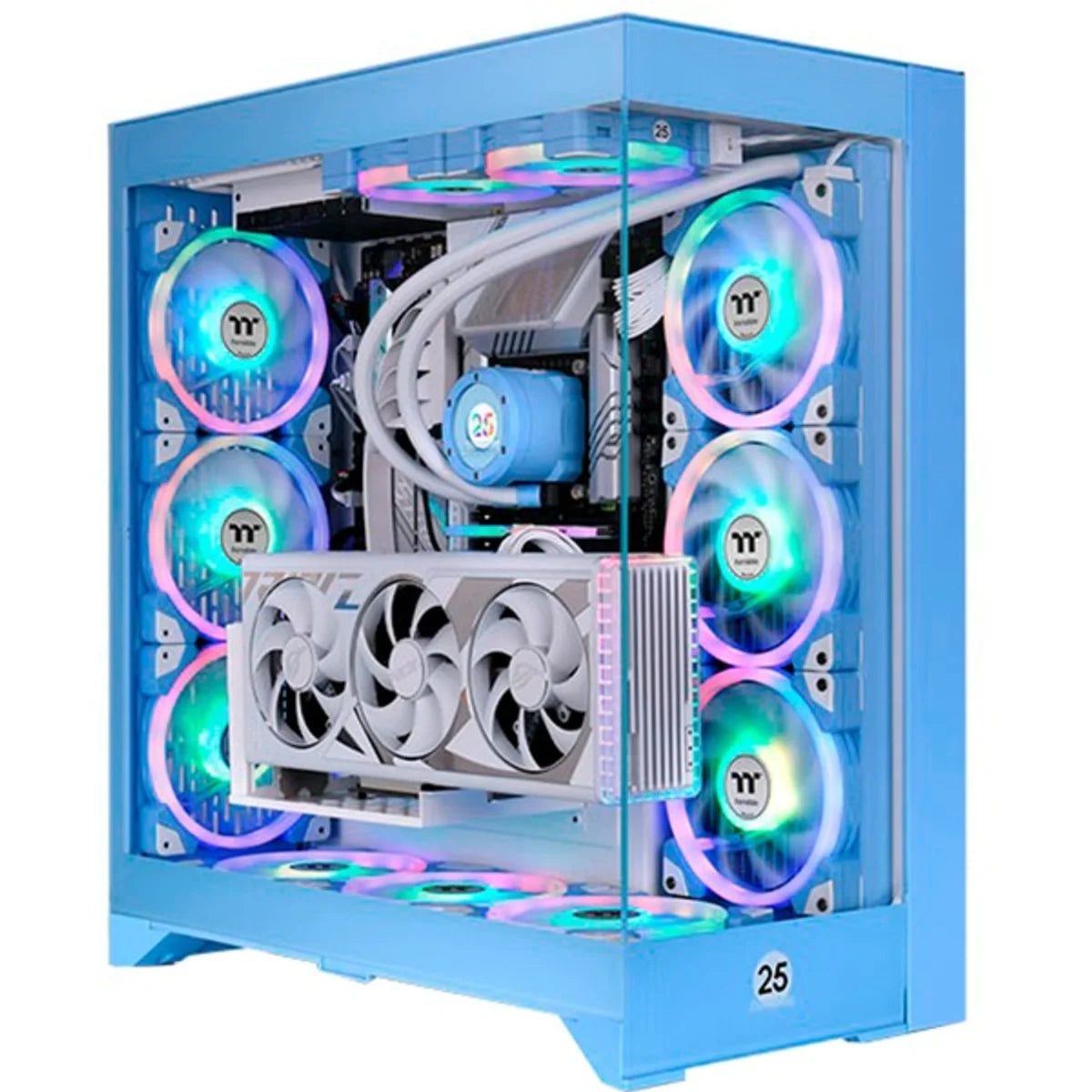 Thermaltake CTE E660 MX — Bleu hortensia — vue 6