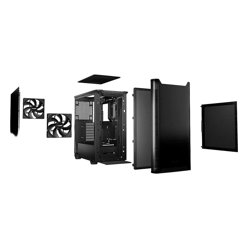 be quiet! be quiet ! Pure Base 501 - Noir — vue 3
