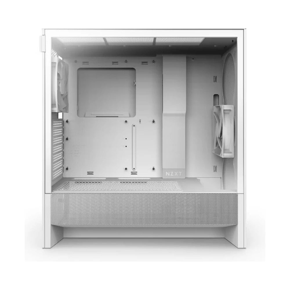 NZXT H5 Flow (2024) - Blanc — vue 2