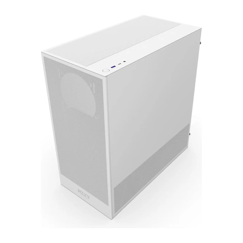 NZXT H5 Flow (2024) - Blanc — vue 4