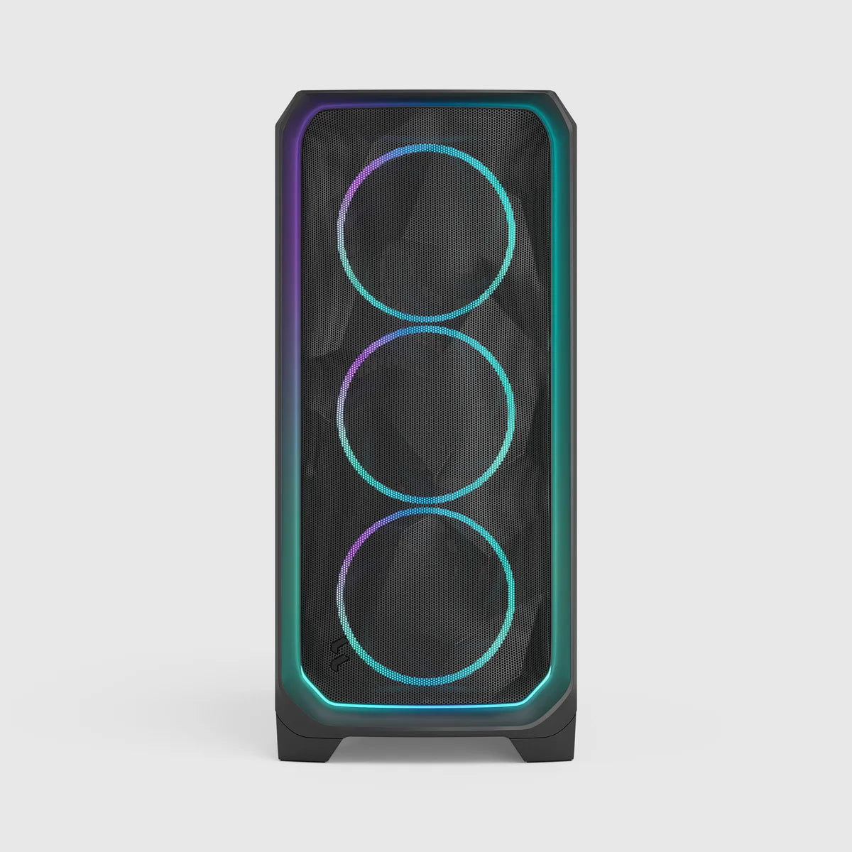 Fractal Design Meshify 3 Ambience Pro RGB Noir TG Light Tint — vue 2