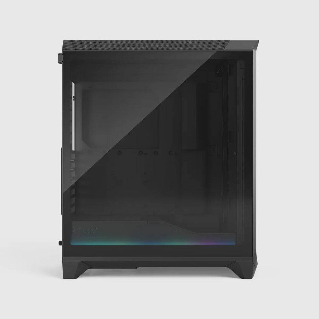 Fractal Design Meshify 3 Ambience Pro RGB Noir TG Light Tint — vue 3
