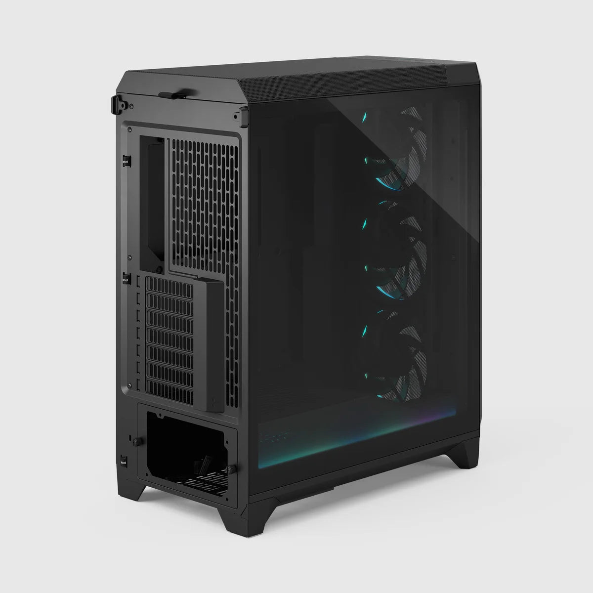Fractal Design Meshify 3 Ambience Pro RGB Noir TG Light Tint — vue 5