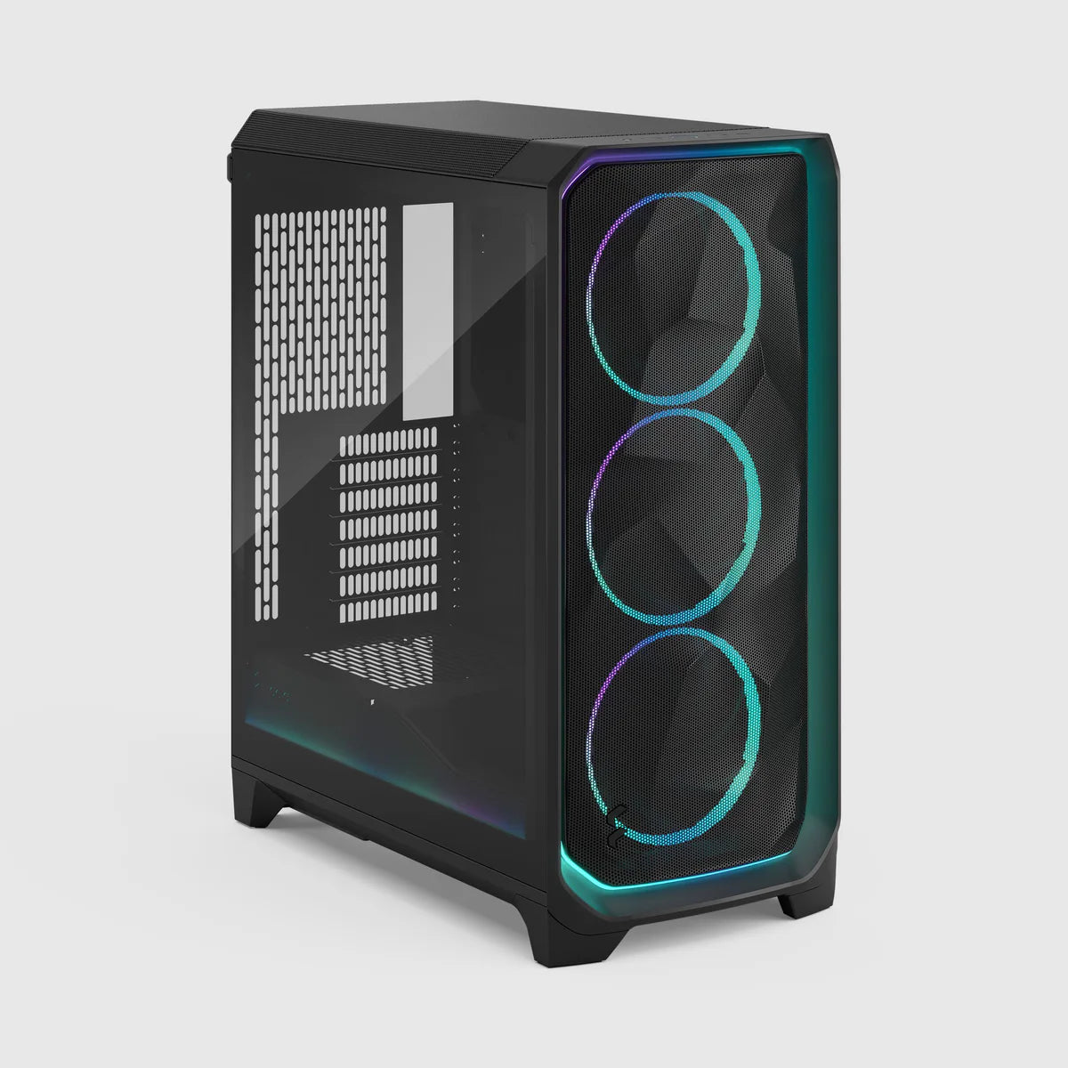Fractal Design Meshify 3 Ambience Pro RGB Noir TG Light Tint — vue 11