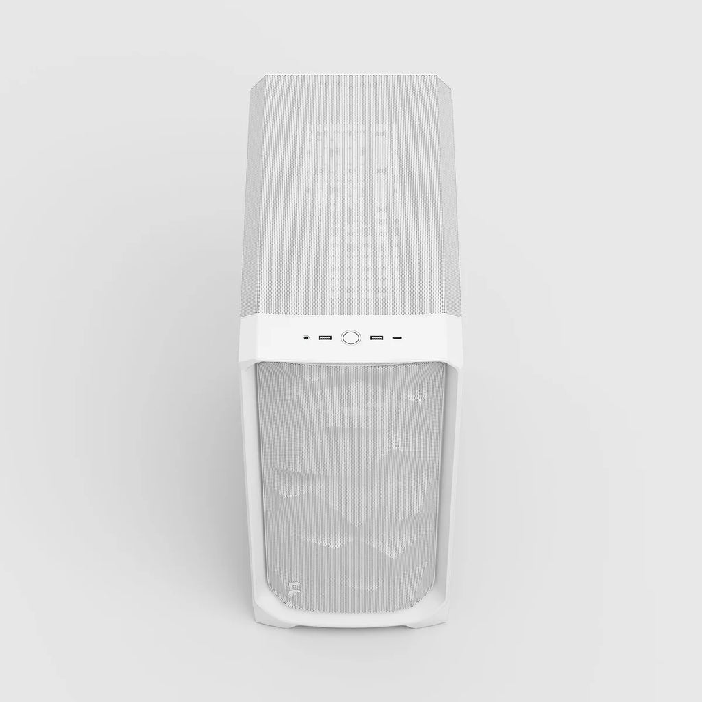 Fractal Design Meshify 3 Blanc TG Clear Tint — vue 4