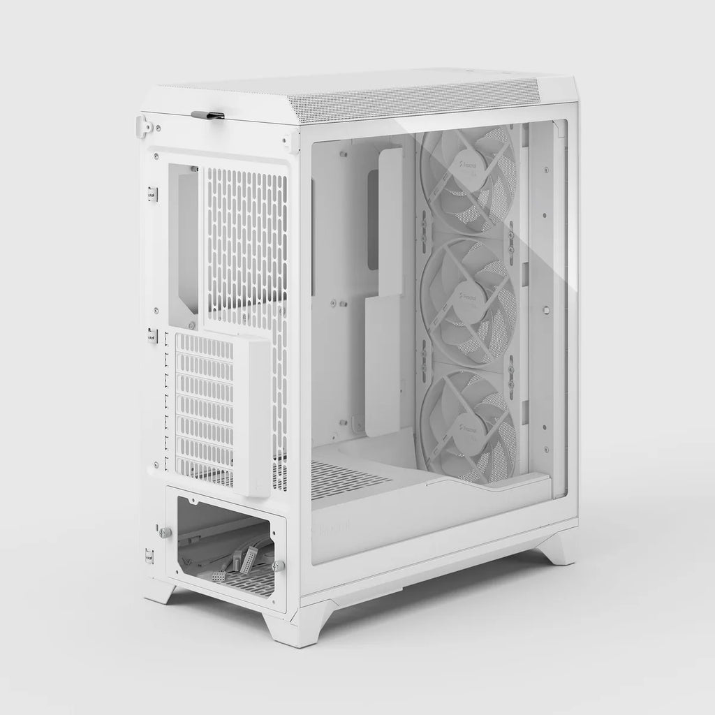 Fractal Design Meshify 3 Blanc TG Clear Tint — vue 5
