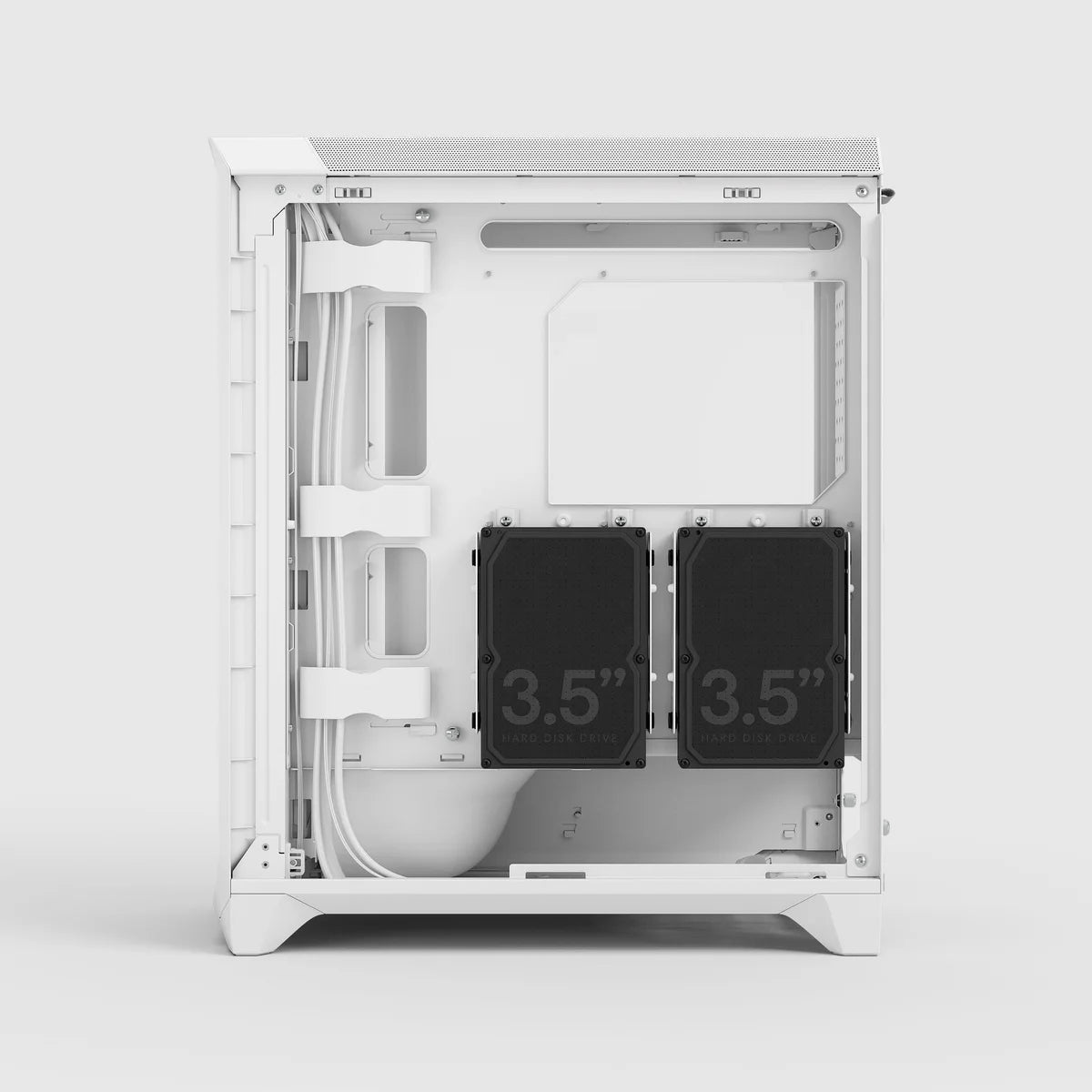Fractal Design Meshify 3 Blanc TG Clear Tint — vue 7