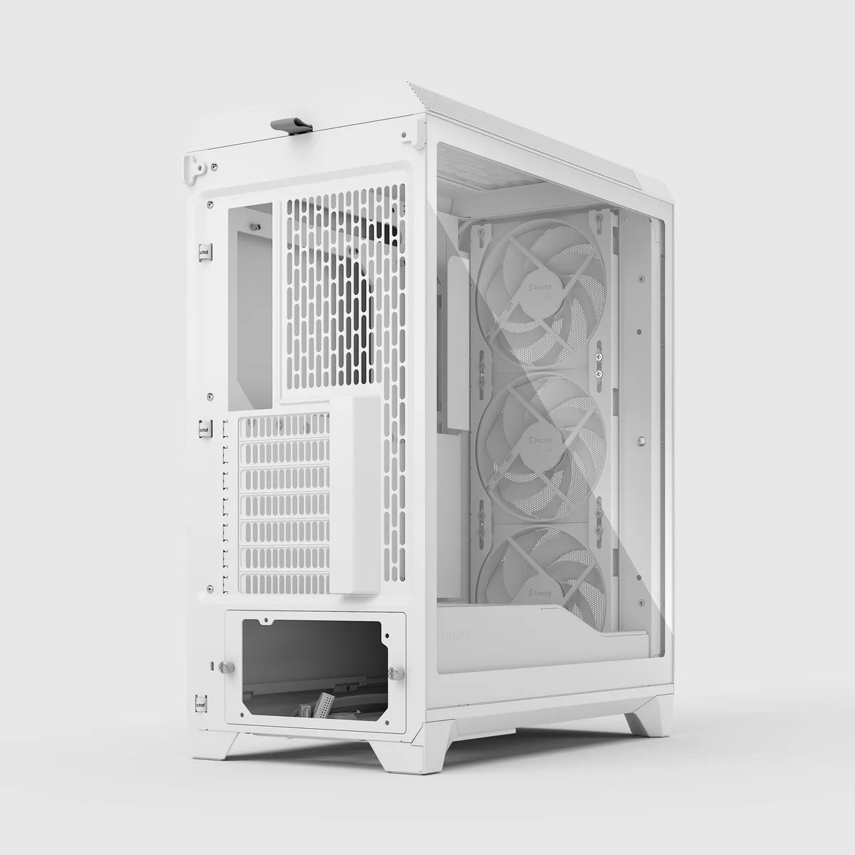 Fractal Design Meshify 3 Blanc TG Clear Tint — vue 10
