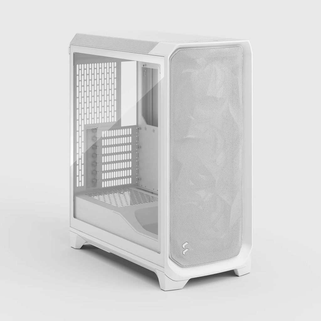 Fractal Design Meshify 3 Blanc TG Clear Tint — vue 11
