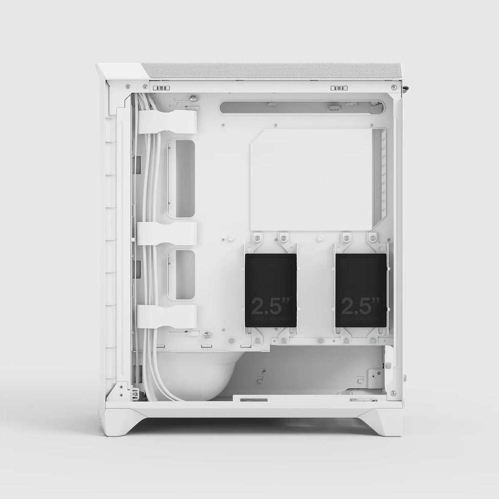Fractal Design Meshify 3 Blanc TG Clear Tint — vue 13