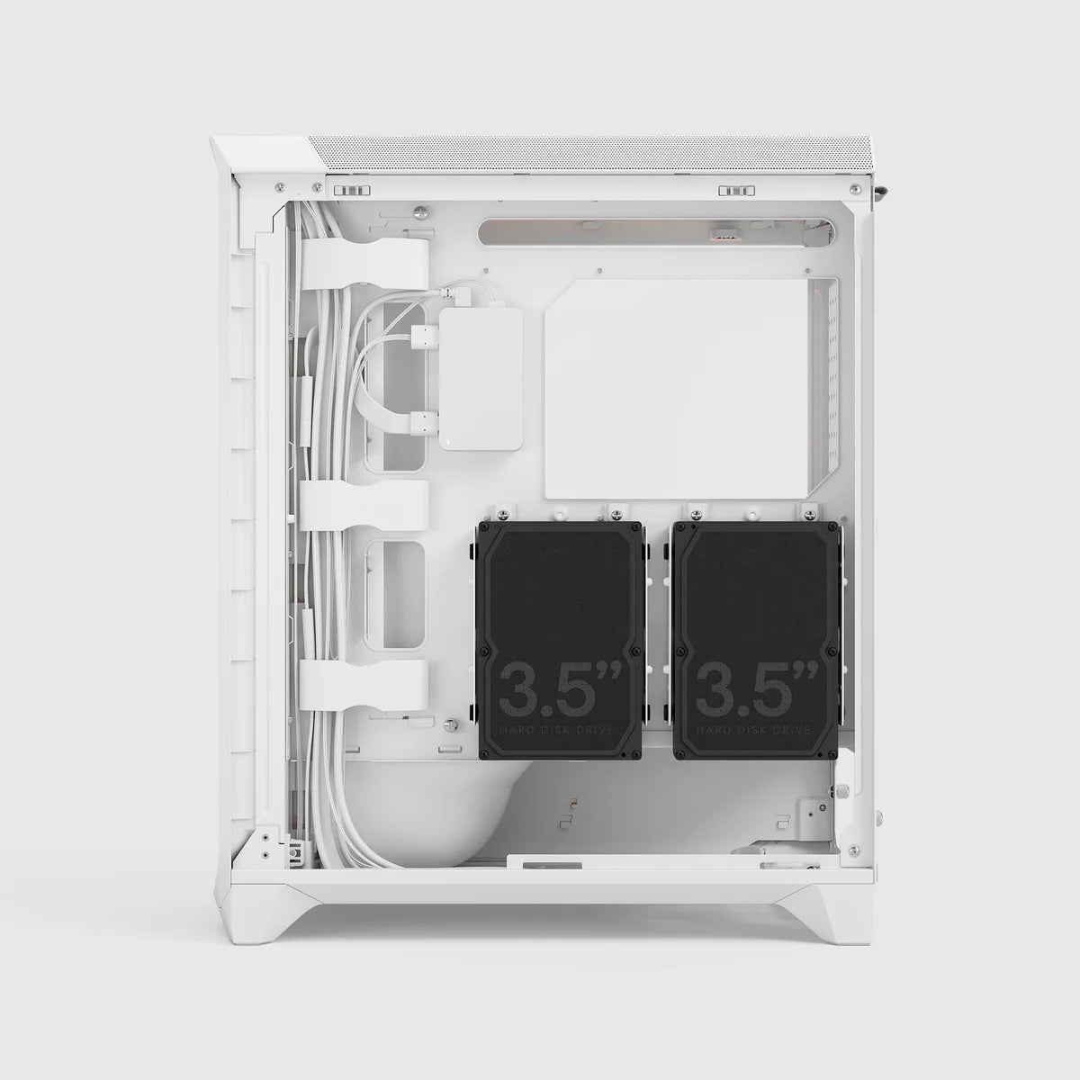 Fractal Design Meshify 3 Ambience Pro RGB Blanc TG Clear Tint — vue 7