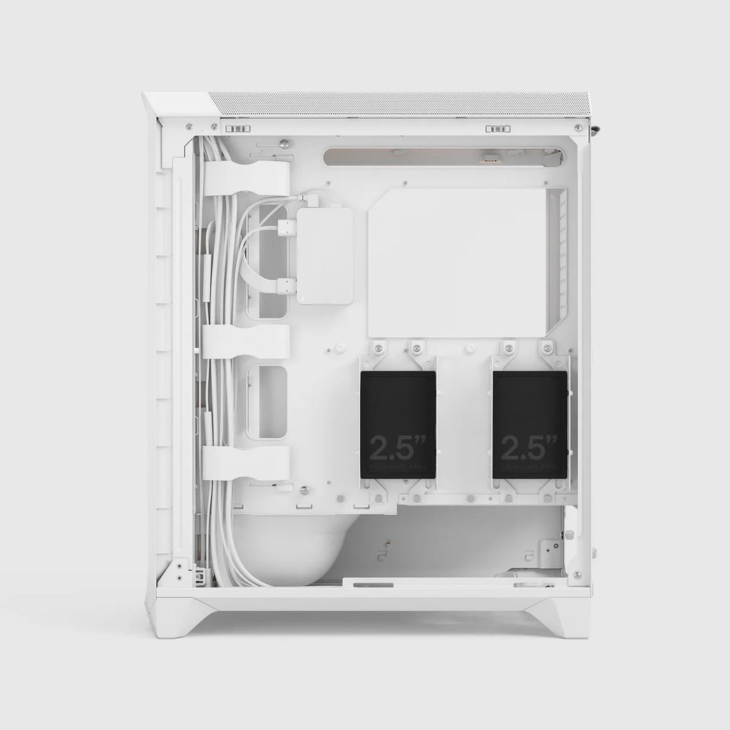 Fractal Design Meshify 3 Ambience Pro RGB Blanc TG Clear Tint — vue 13