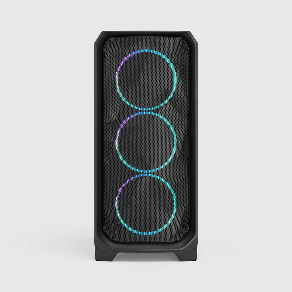 Fractal Design Meshify 3 RGB TG Light Tint — Noir — vue 2