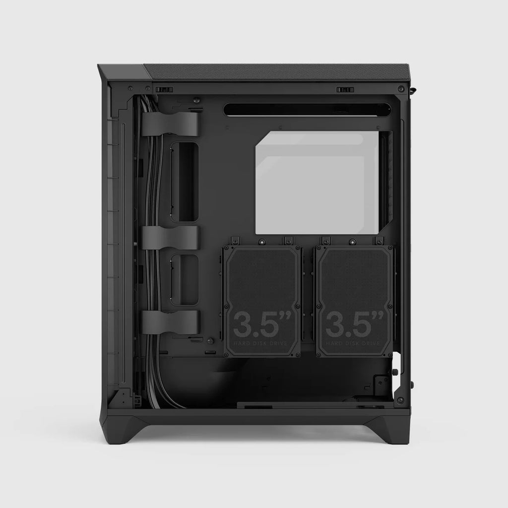 Fractal Design Meshify 3 RGB TG Light Tint — Noir — vue 7