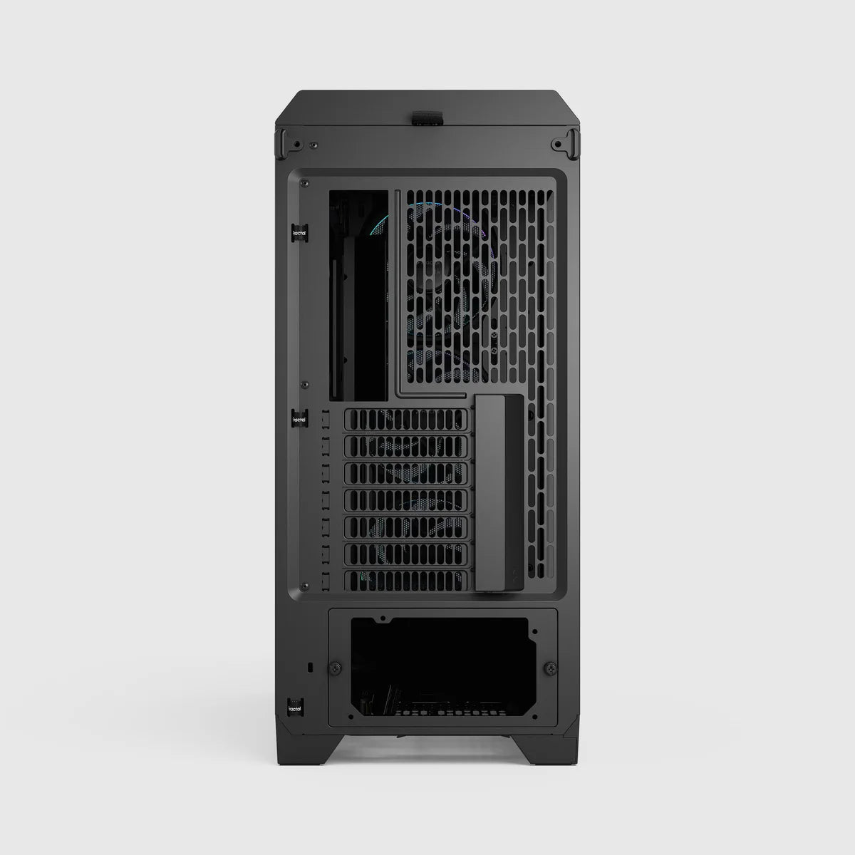 Fractal Design Meshify 3 RGB TG Light Tint — Noir — vue 9