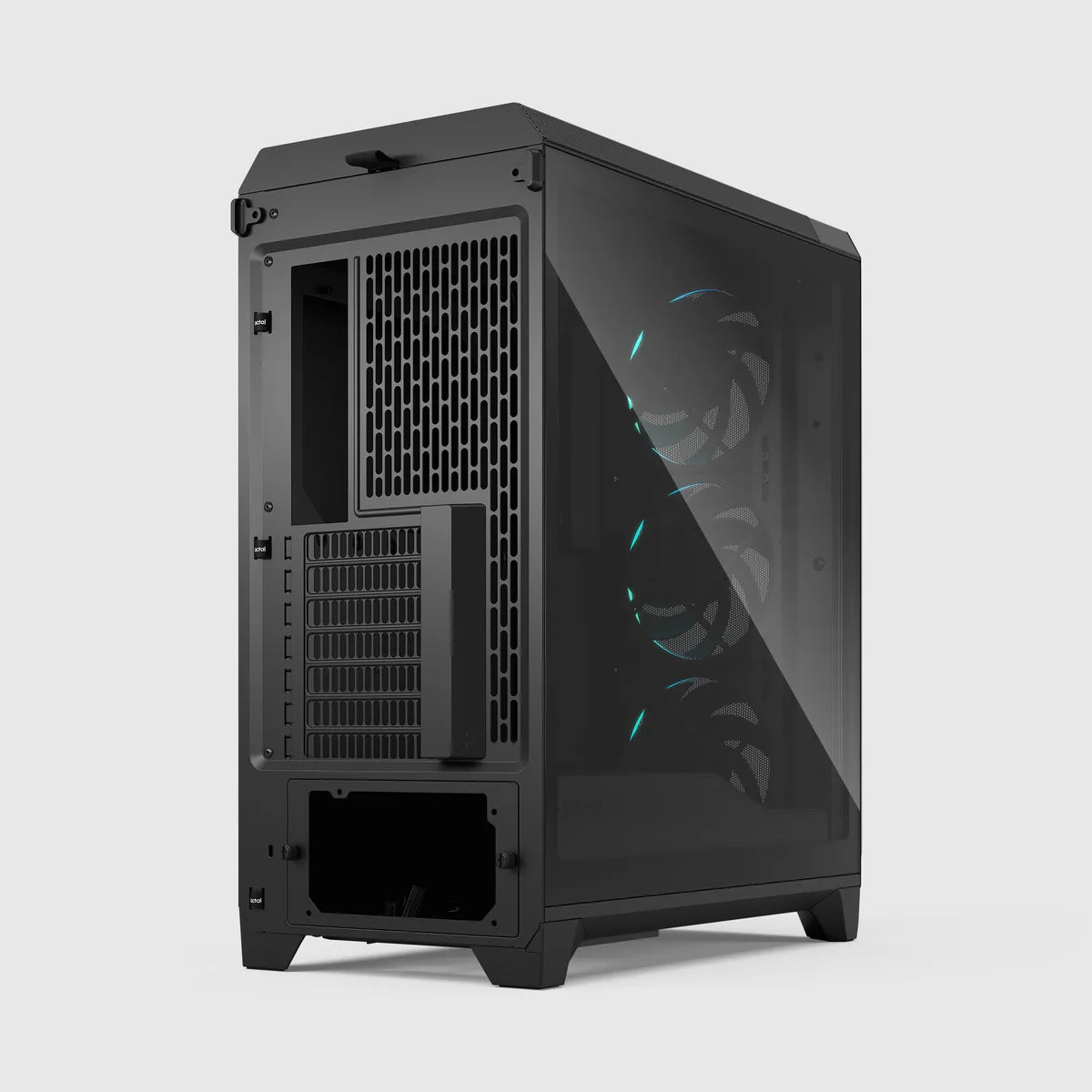 Fractal Design Meshify 3 RGB TG Light Tint — Noir — vue 10