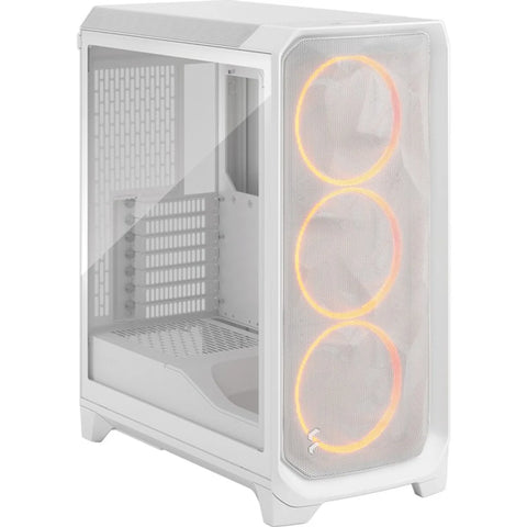 Fractal Design Meshify 3 RGB TG Light Tint — Blanc — vue principale