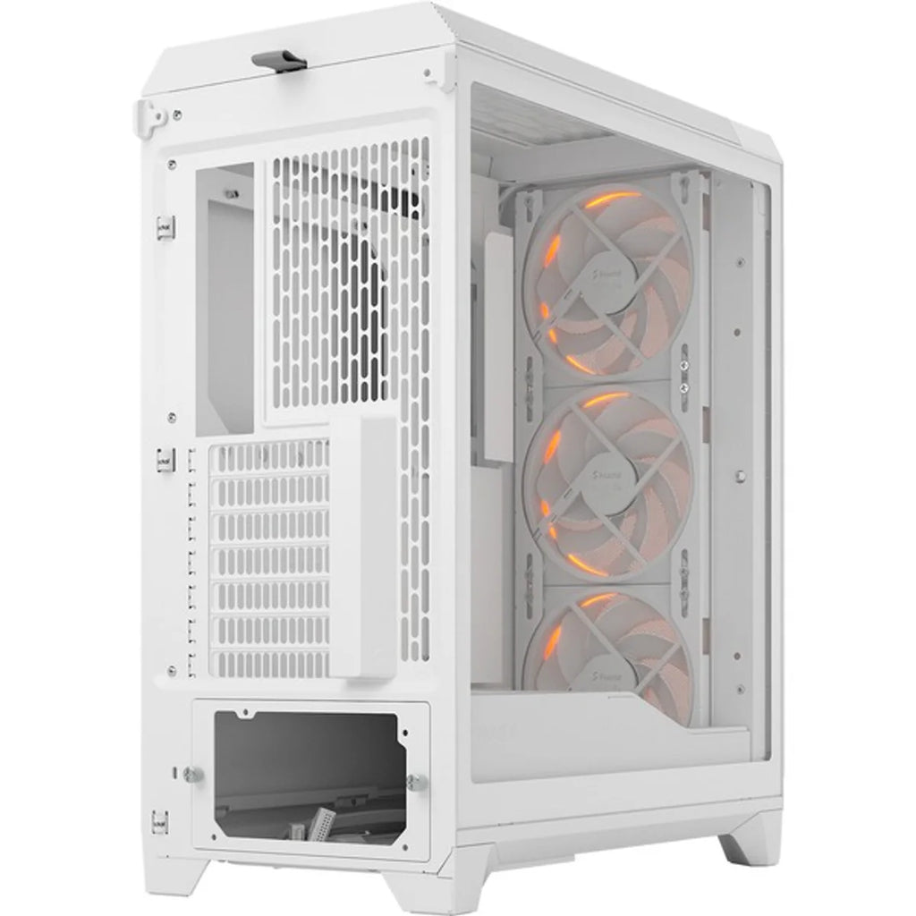 Fractal Design Meshify 3 RGB TG Light Tint — Blanc — vue 4