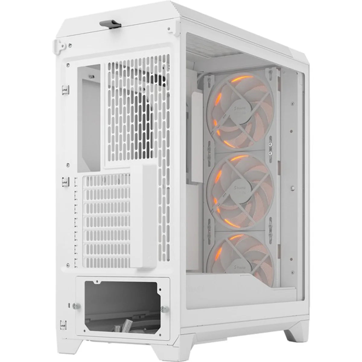 Fractal Design Meshify 3 RGB TG Light Tint — Blanc — vue 4