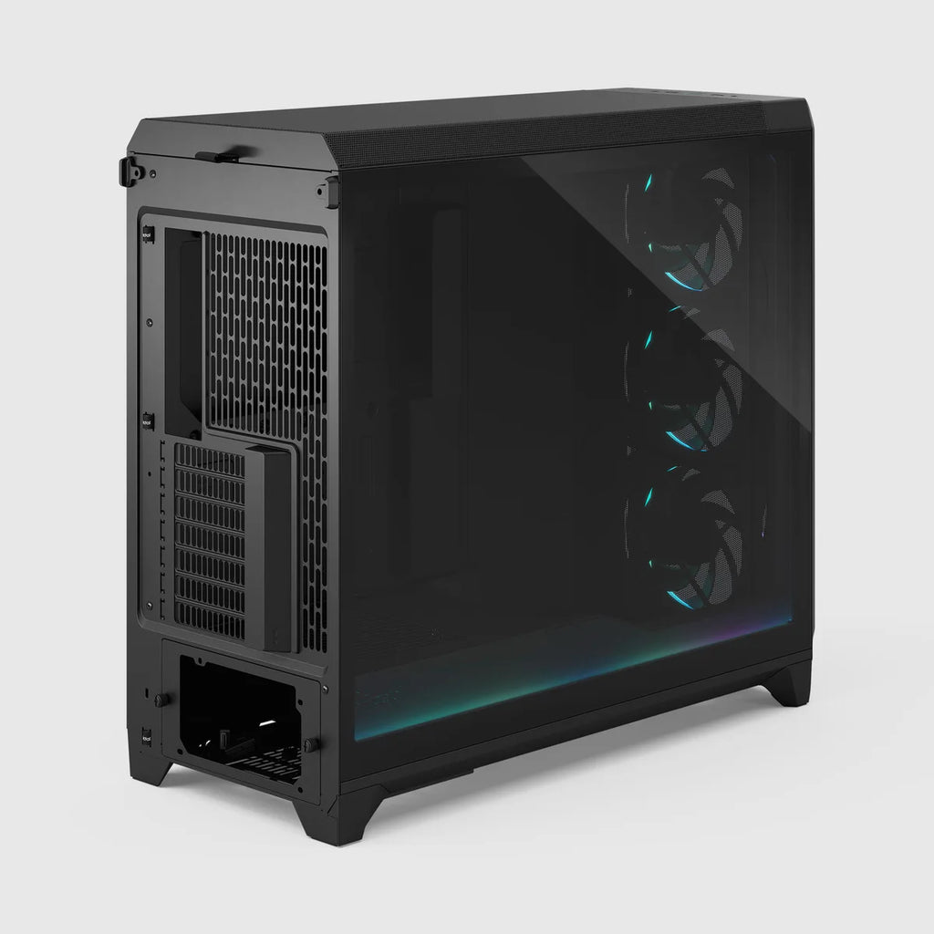 Fractal Design Meshify 3 XL Ambience Pro RGB TG Light Tint — Noir — vue 10