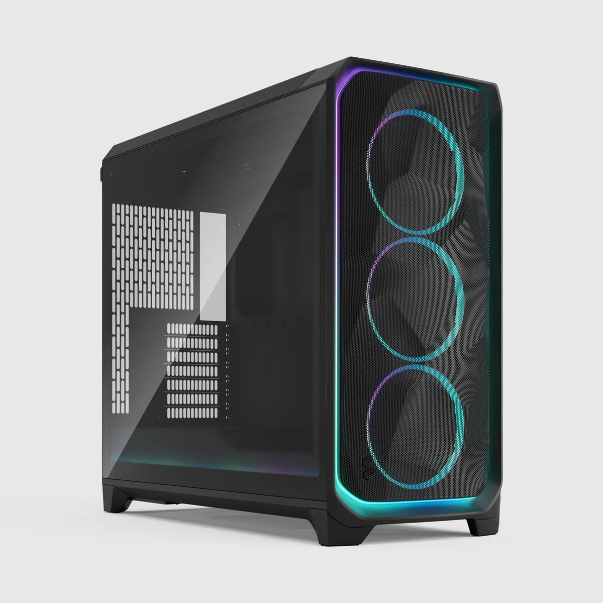 Fractal Design Meshify 3 XL Ambience Pro RGB TG Light Tint — Blanc — vue principale