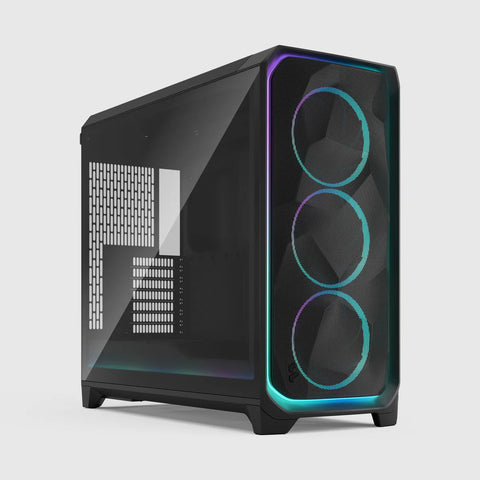 Fractal Design Meshify 3 XL Ambience Pro RGB TG Light Tint — Blanc — vue principale
