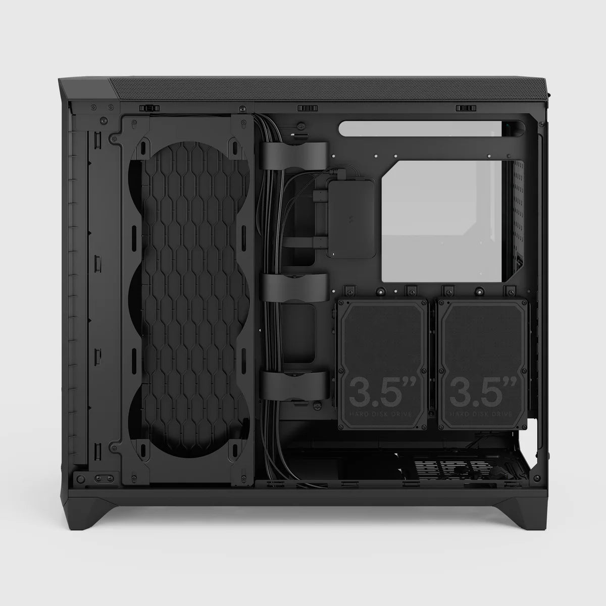 Fractal Design Meshify 3 XL Ambience Pro RGB TG Light Tint — Blanc — vue 7