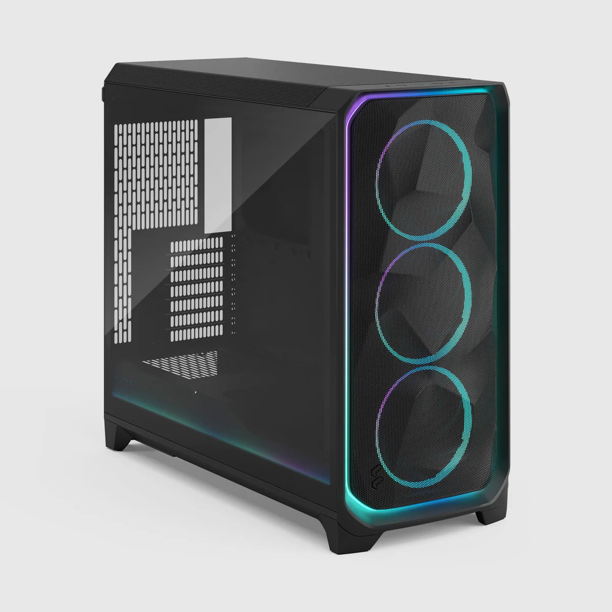 Fractal Design Meshify 3 XL Ambience Pro RGB TG Light Tint — Blanc — vue 13