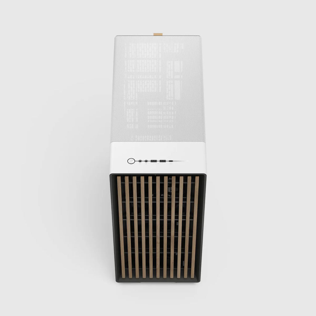 Fractal Design North XL RC Chalk Blanc TG clear — vue 4