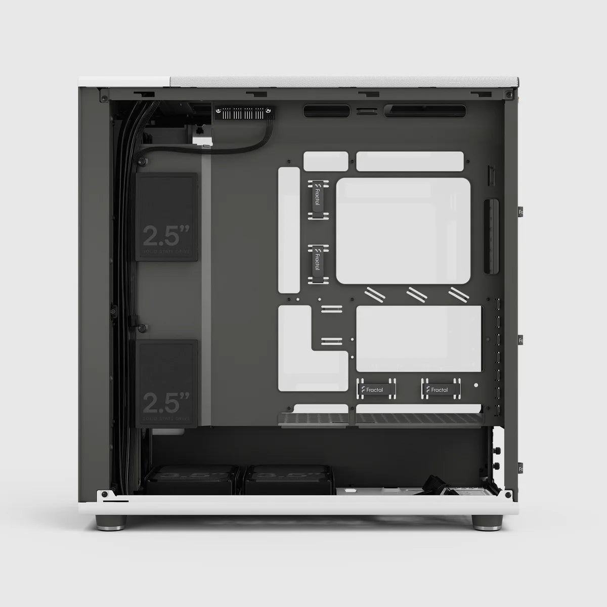 Fractal Design North XL RC Chalk Blanc TG clear — vue 7