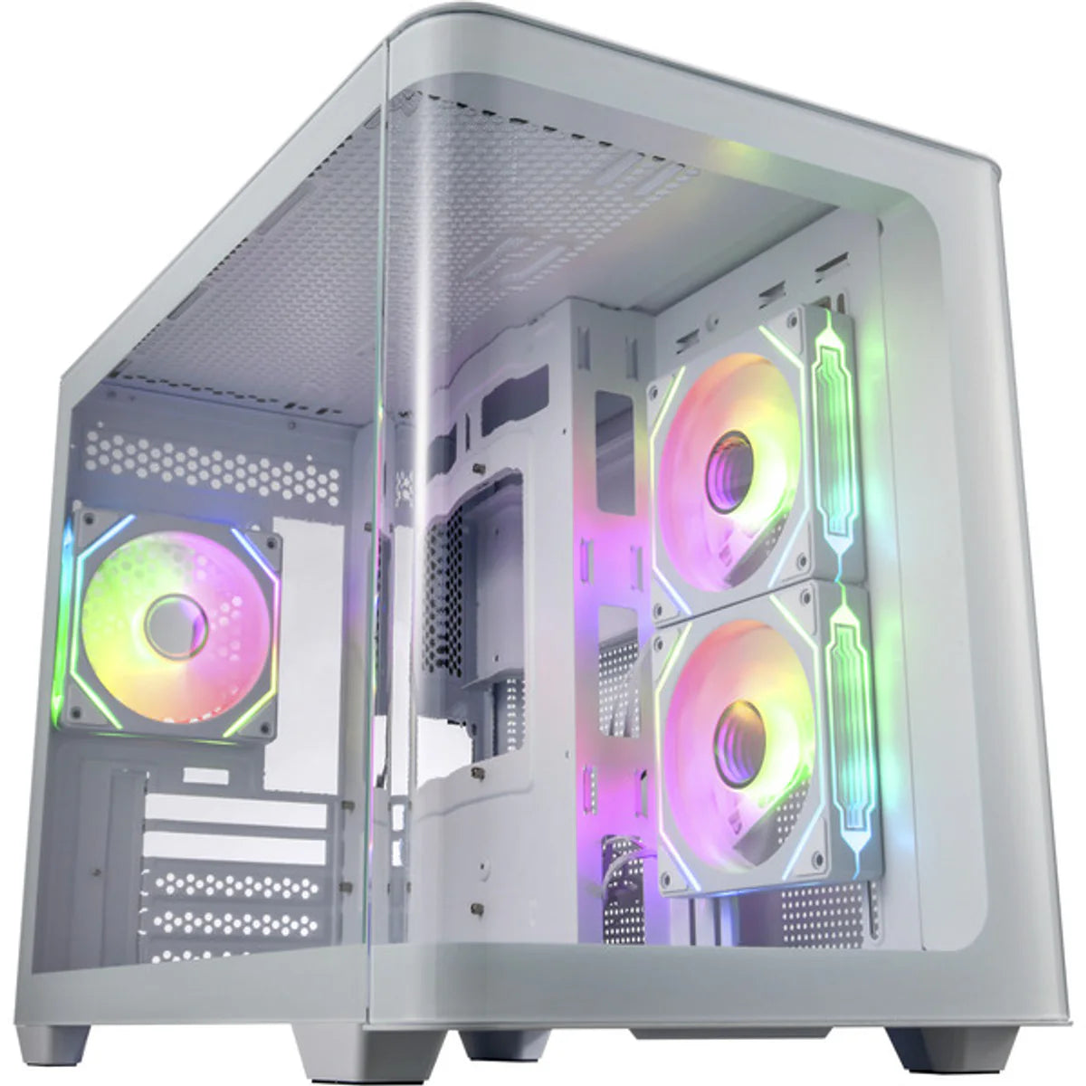FSP S380-WA ARGB TG Blanc — vue 2