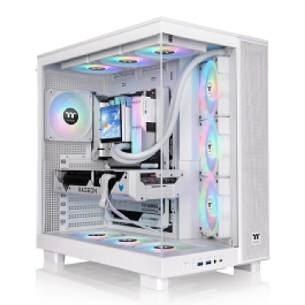 Thermaltake View 380 XL TG ARGB — Blanc — vue principale