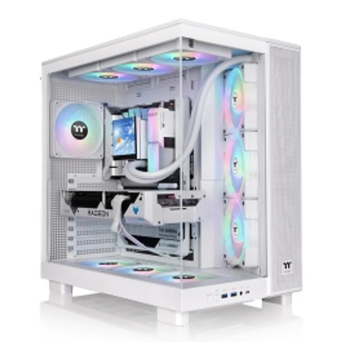 Thermaltake View 380 XL TG ARGB — Blanc — vue principale