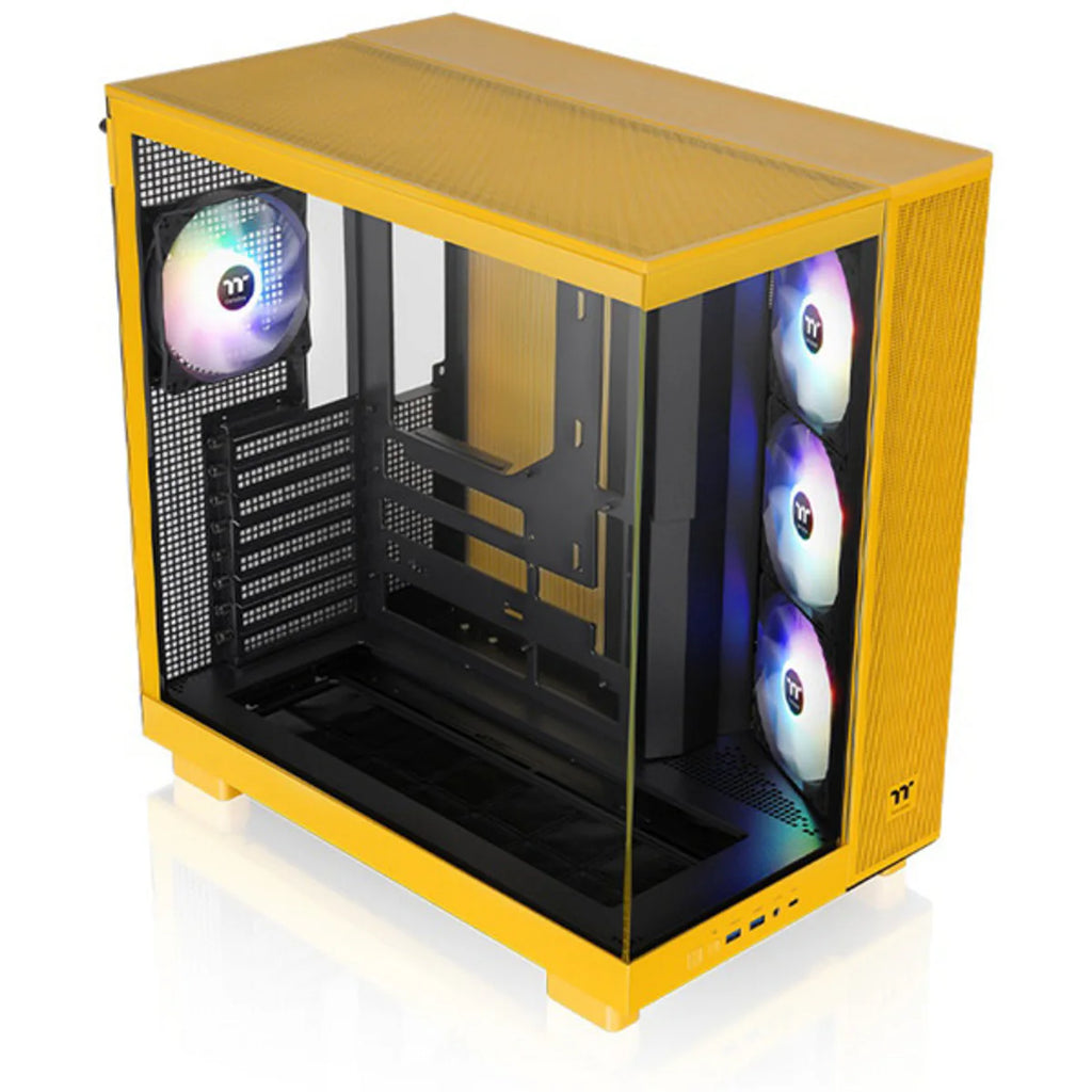 Thermaltake View 380 XL TG ARGB — Jaune Bumblebee — vue 7