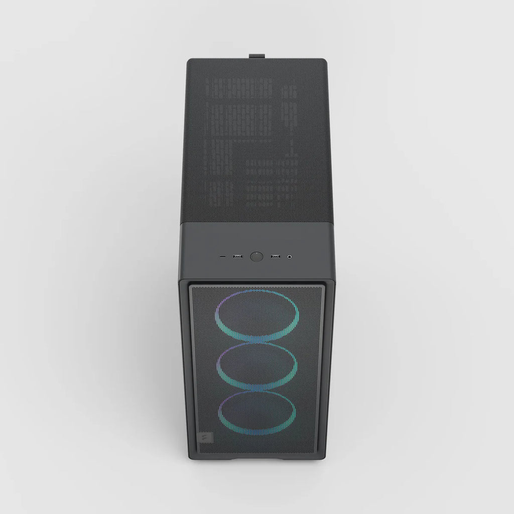 Fractal Design Fractal Epoch Noir TG RGB Light tint — vue 4