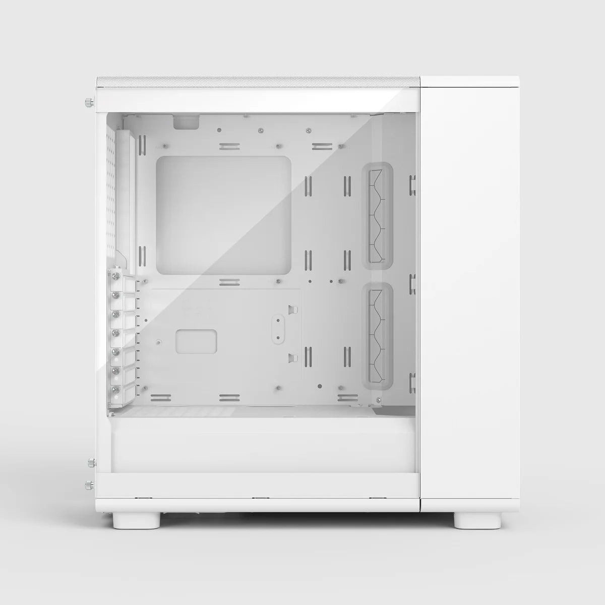 Fractal Design Fractal Epoch Blanc TG Clear tint — vue 3