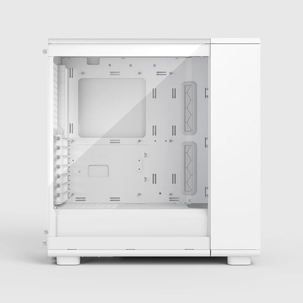 Fractal Design Fractal Epoch Blanc TG RGB Clear tint — vue 3