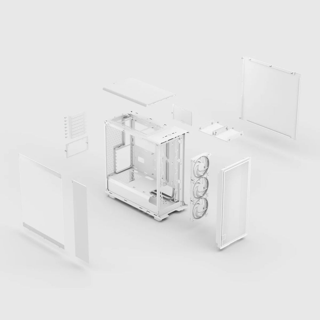 Fractal Design Fractal Epoch Blanc TG RGB Clear tint — vue 8